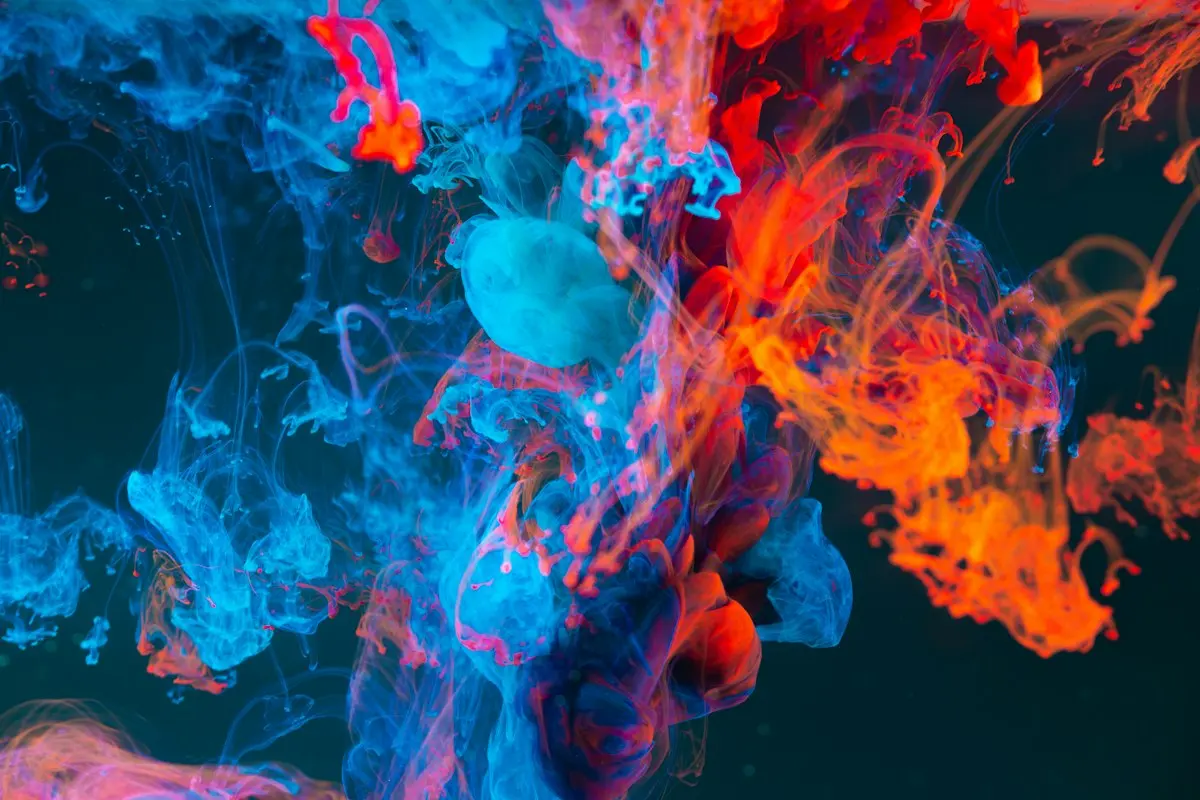 Color and paint used in brand exploration